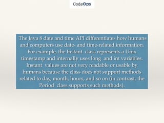 Java 8 Date And Time Api