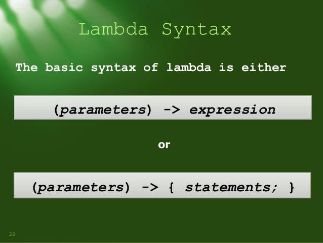 Major Java 8 features