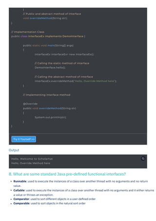 Java 8 Interview Questions and Answers PDF By ScholarHat.pdf | Web ...