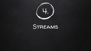 4.
Streams
 