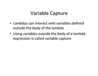 Java 8 Lambda Expressions & Streams | PDF