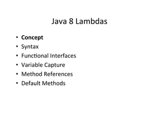 Java 8 Lambda Expressions & Streams | PDF