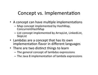 Java 8 Lambda Expressions & Streams | PDF