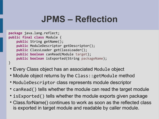 Java 9 Module System | PPT