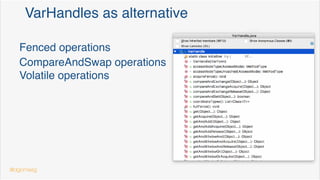 Stream. dropWhile()
Files.lines(Paths.get("urls.txt"))
.dropWhile(__ -> !running)
.forEach(url -> URLChecker::checkAlive);
Ignore events until a certain condition
@dgomezg 9
 