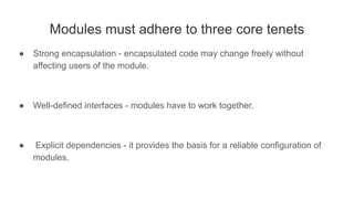 Java 9 modularity+ | PDF