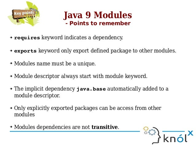 Java 9 Modularity