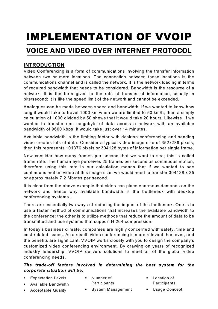 Java Abs Implementation Of Vvoip PDF