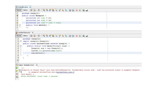 Java Access Modifiers - Public, Private, Protected & Default | PPT