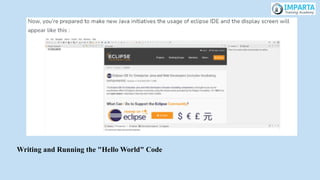 Writing and Running the "Hello World" Code
 