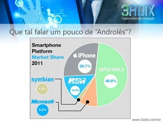 Que tal falar um pouco de “Androlês”?




                                        www.3adix.com.br
 