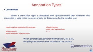 Java annotations | PPT