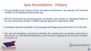 Java annotations | PPT