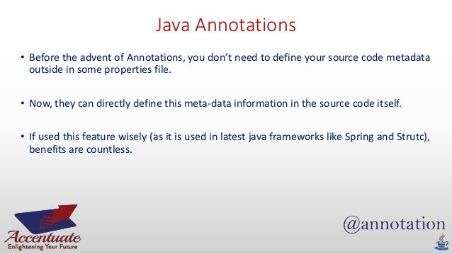 how to write custom java annotations