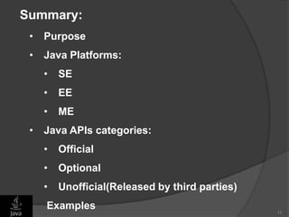 Java API | PPT