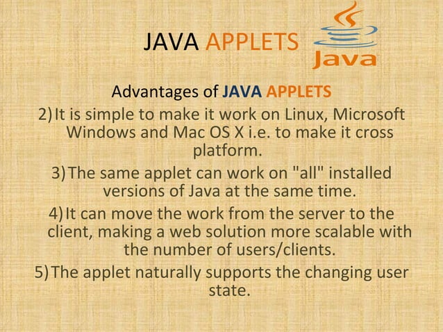 Java applets | PPT