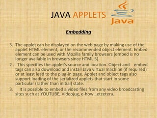 Install Java Applet