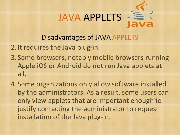 Java applets