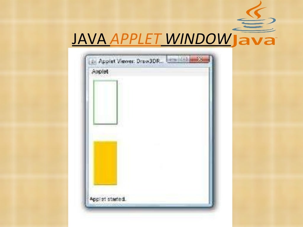 Java applets