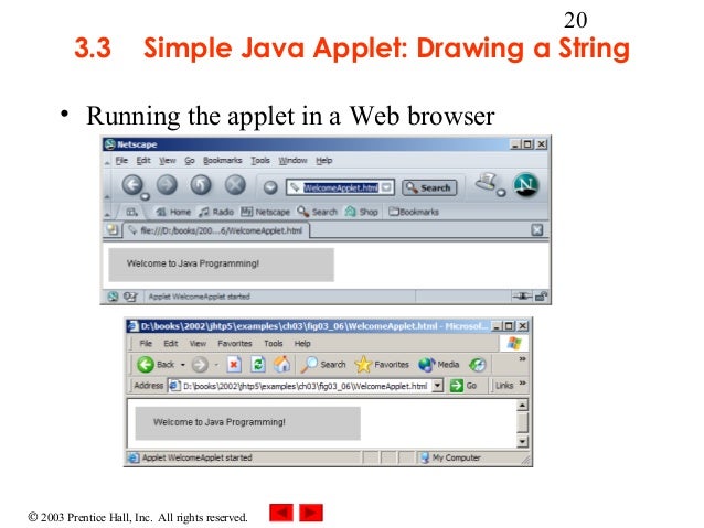Drawing Lines In Java Applet : Java applets