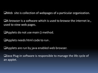 Java applets | PPT