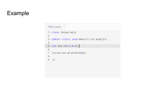 Comprehensive Guide to Java Arrays in Software Testing | PPTX