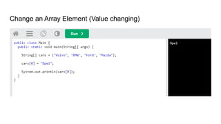 Comprehensive Guide to Java Arrays in Software Testing | PPTX