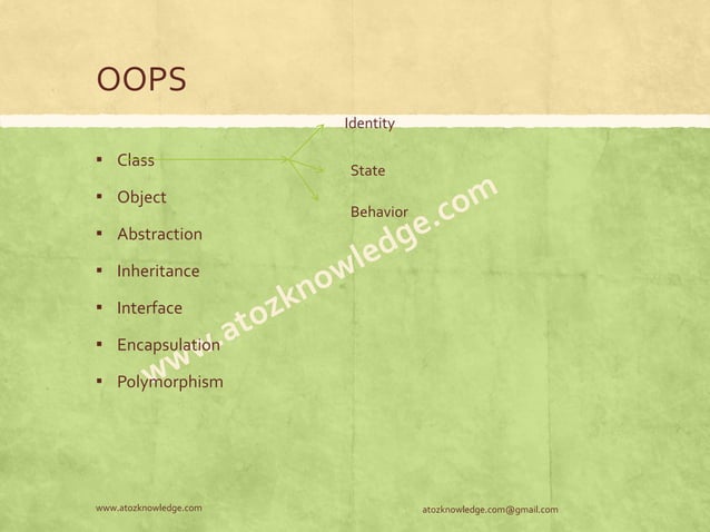 Java Basic Oops Concept | PDF