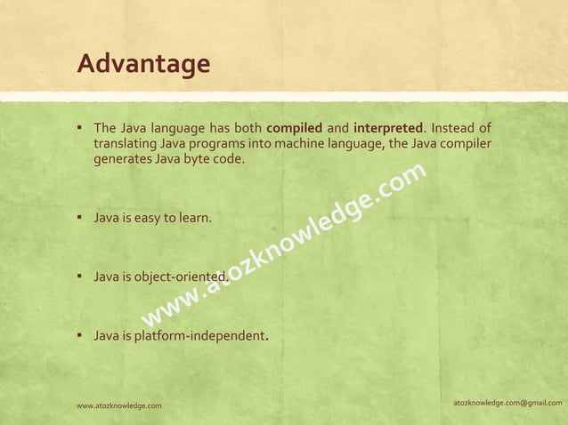 Java introduction with JVM architecture | PDF | Programming Languages ...