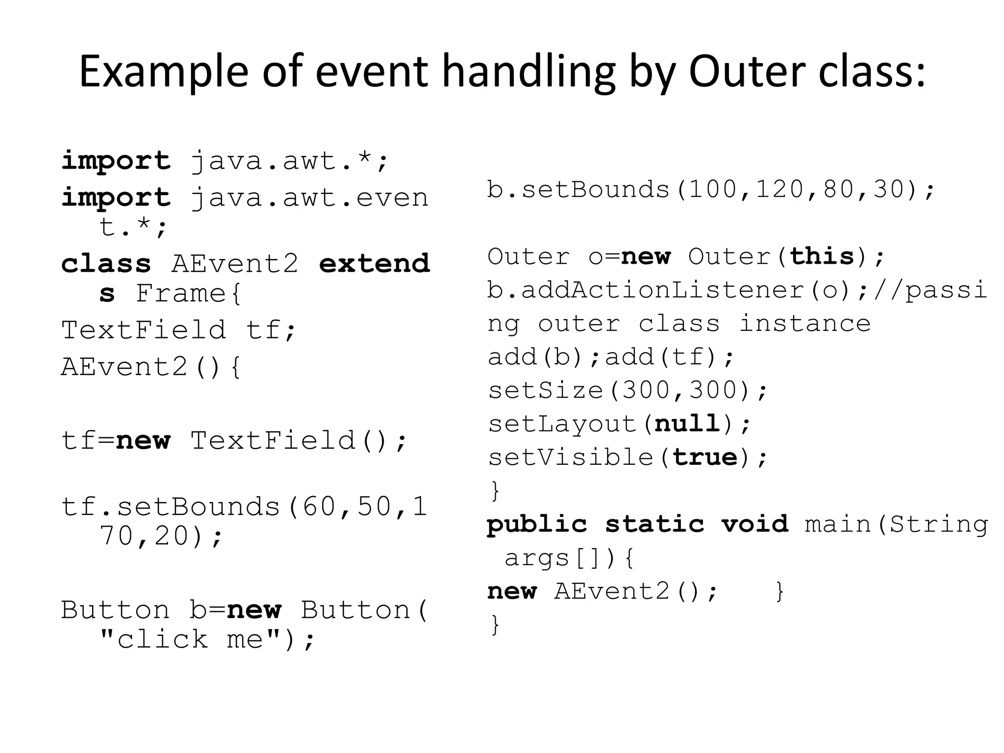 object oriented programming examples | PPT