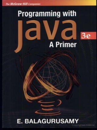 Introduction to JAVA | PDF