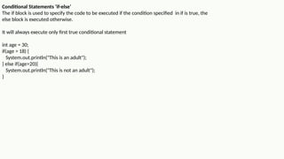 core java advanced topic for practice with examples | PPTX
