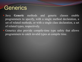 Java basics | PPTX