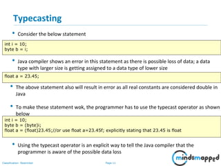 Session 06 - Java Basics | PPT