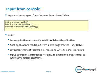Session 06 - Java Basics | PPT