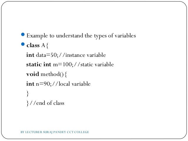 Java basics