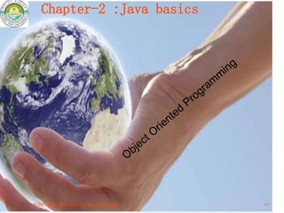 © 2021 Mizan-Tepi University. All rights reserved
Chapter-2 :Java basics
1-1
 