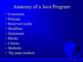 Java Standard edition(Java ) programming Basics for beginner's | PPT