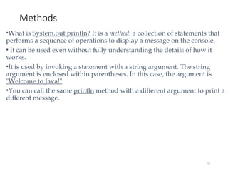 Java Basics: Introduction to java programming | PPT