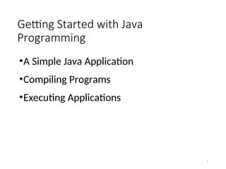 Java Basics: Introduction to java programming | PPT