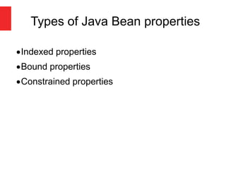 Java beans | PPTX