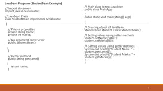 ADVANCED JAVA-JAVA BEANS-CUSTOMIZER-PERSISTENCE-SERIALIZATION | PDF