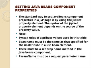 Comprehensive Guide to Java Beans: Creation, Properties, and Usage in ...