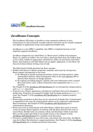 Java beans | PDF