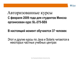 Java в образовательном и производственном пространстве Беларуси
