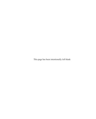 This page has been intentionally left blank
 