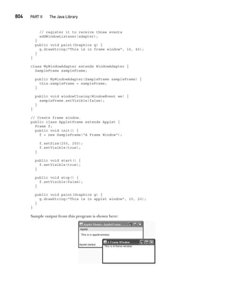 Java The Complete Reference Ninth Edition Herbert Schildt