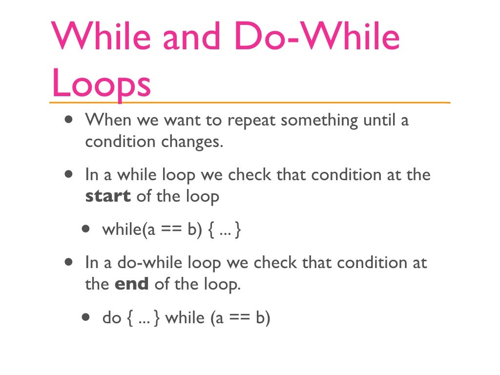 Java Building Blocks