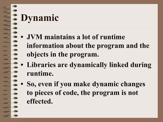 Java buzzwords | PPT
