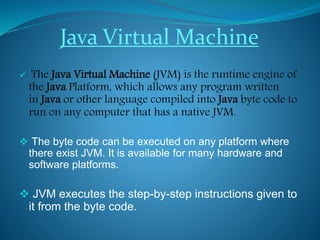 Java byte code presentation | PPT